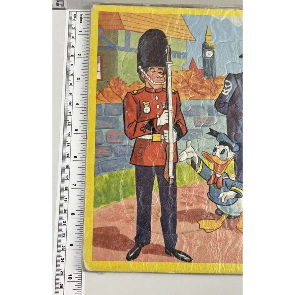 Walt Disney's Inlaid Puzzle London Theme Vintage